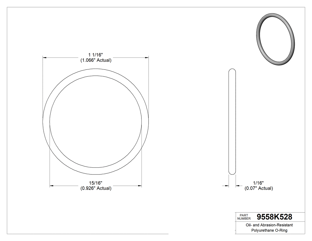 Technical drawing - 9558K528